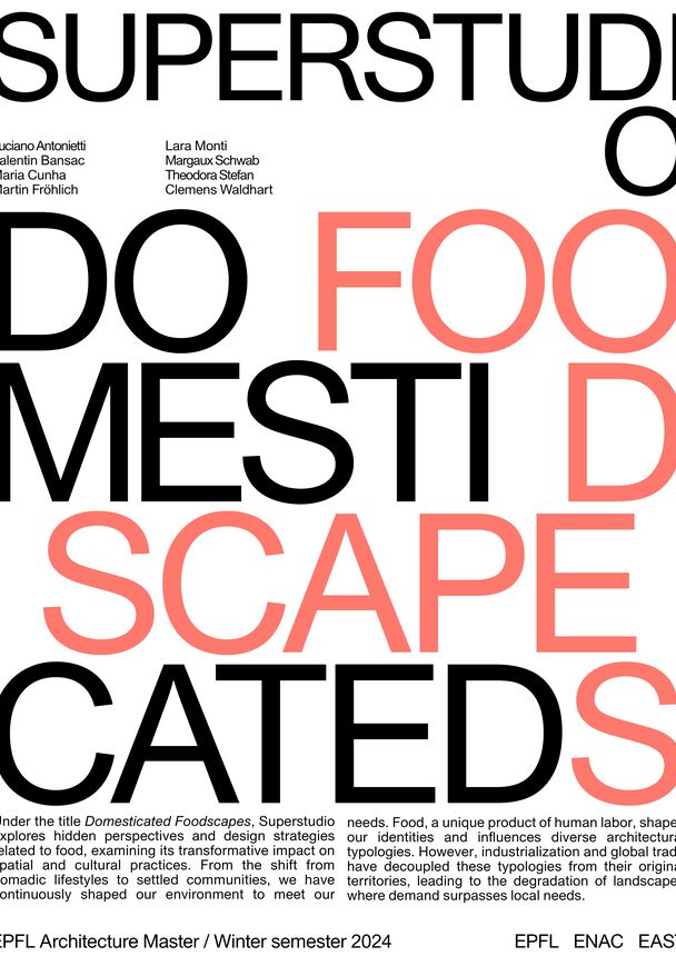 Superstudio, Domesticated Foodscapes